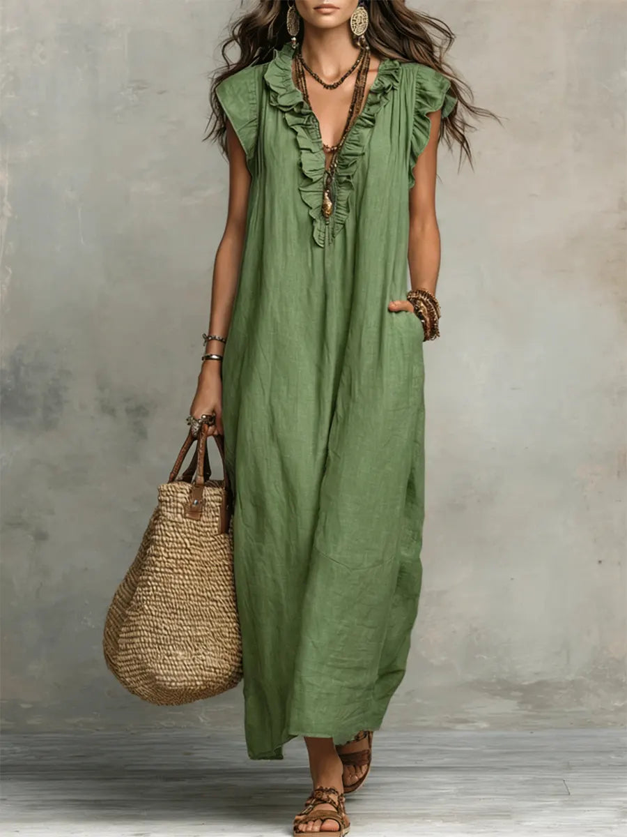 Elena™ | Bohemian Maxi Dress