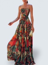 Madeline™ | Strapless Ombre Maxi Dress