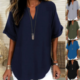 Jessica™ | Airy V-Neck Blouse
