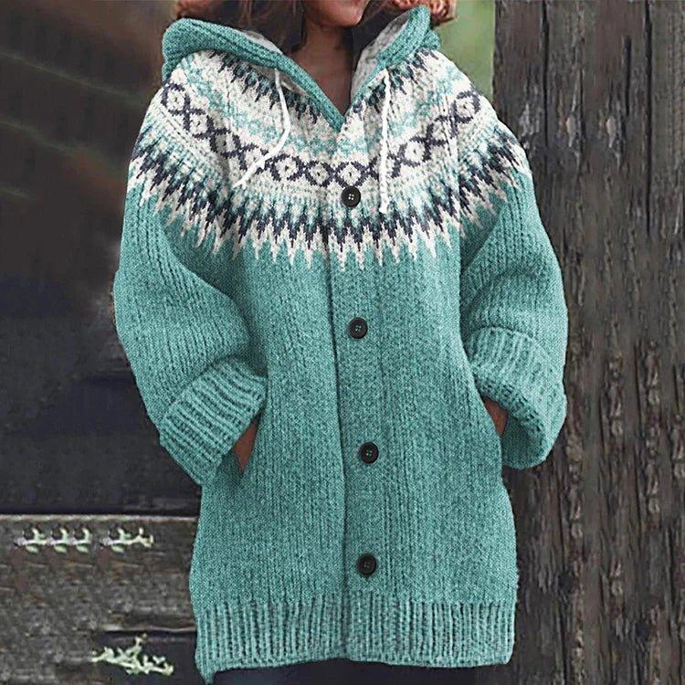 Helena - Elegant Knit Cardigan for Effortless Sophistication (Plus Size Available)