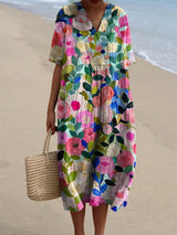 Bente - Vintage Flower Dress